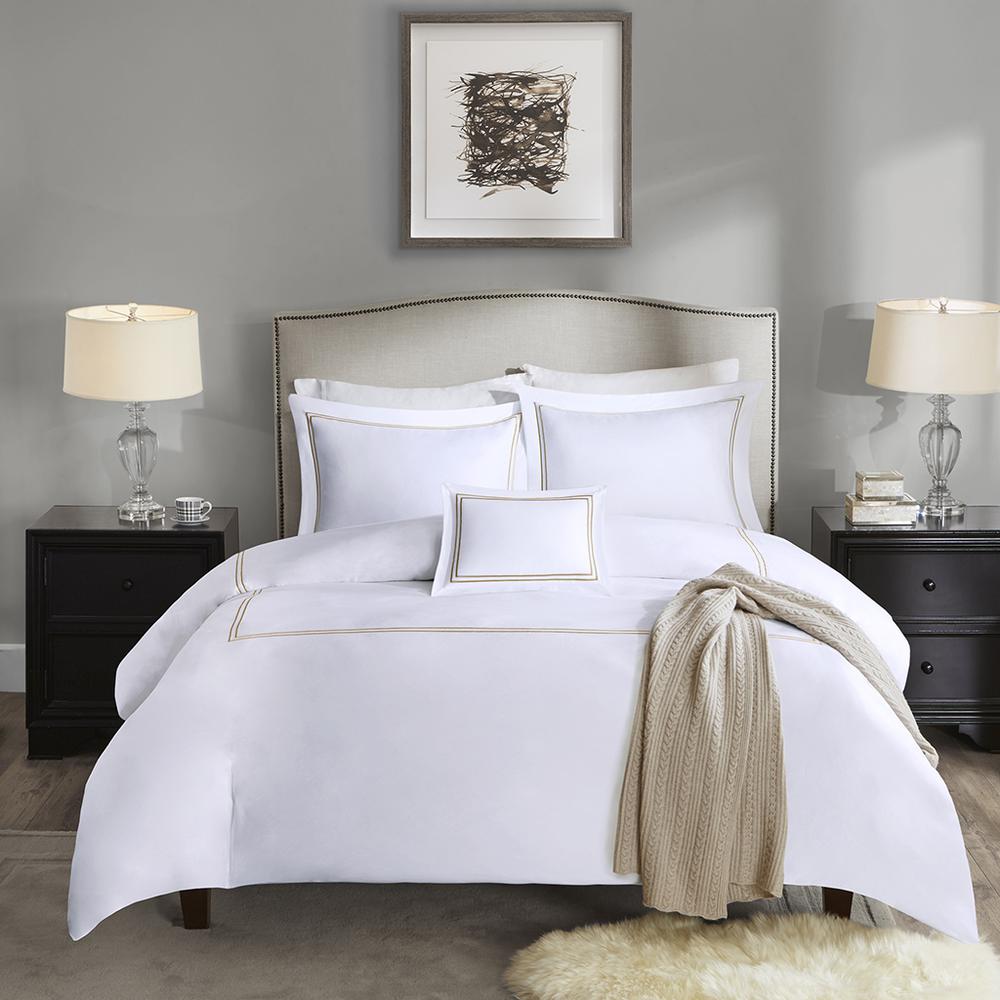100% Cotton Sateen Embroidered Duvet Cover Set,MPS12-097. Picture 7