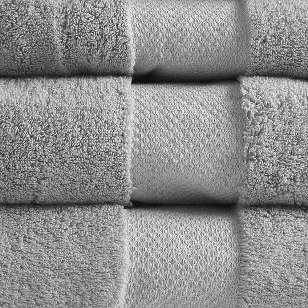 Luxe Comfort Turkish Bath Towel Set Grey, Belen Kox. Picture 2