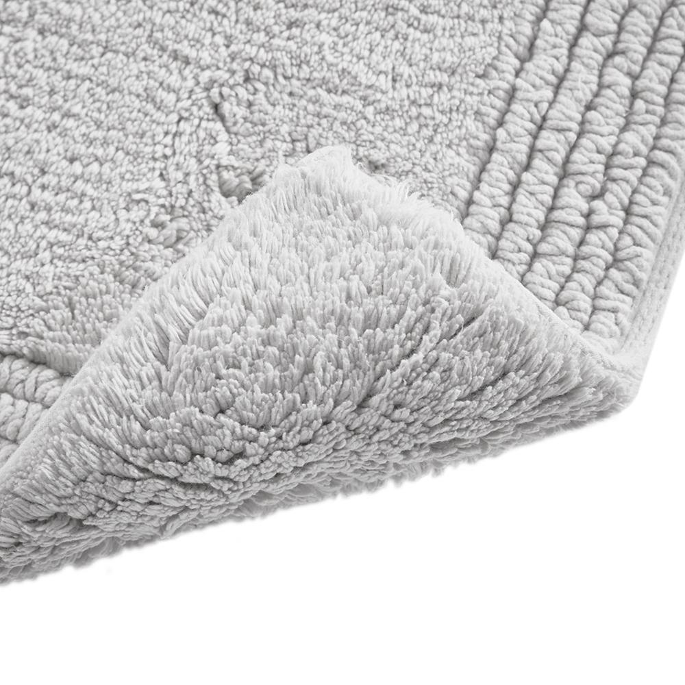 100% Cotton Tufted 3000GSM Reversible Bath Rug. Picture 2