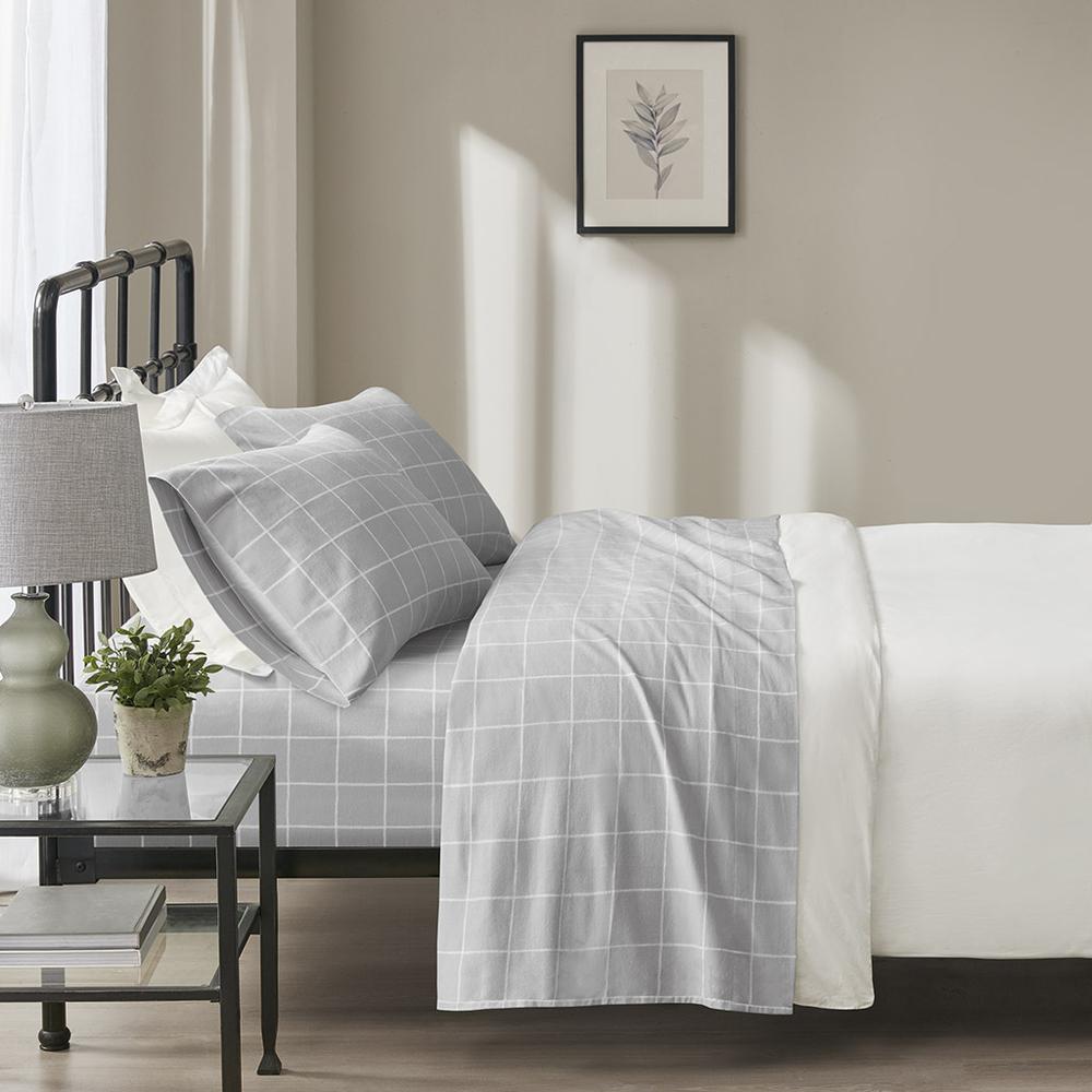 100% Cotton Flannel Oversized Sheet Set, BR20-1852. Picture 1