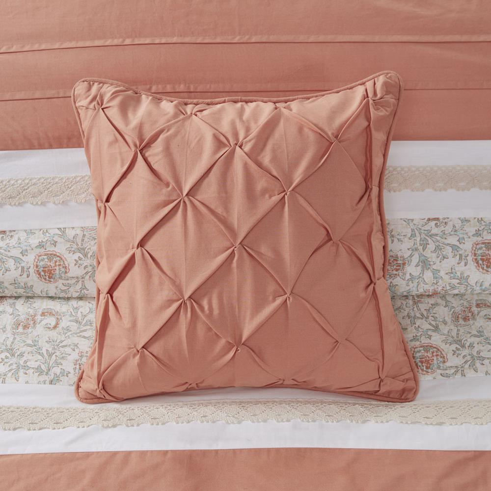 9 Piece Cotton Percale Comforter Set. Picture 2