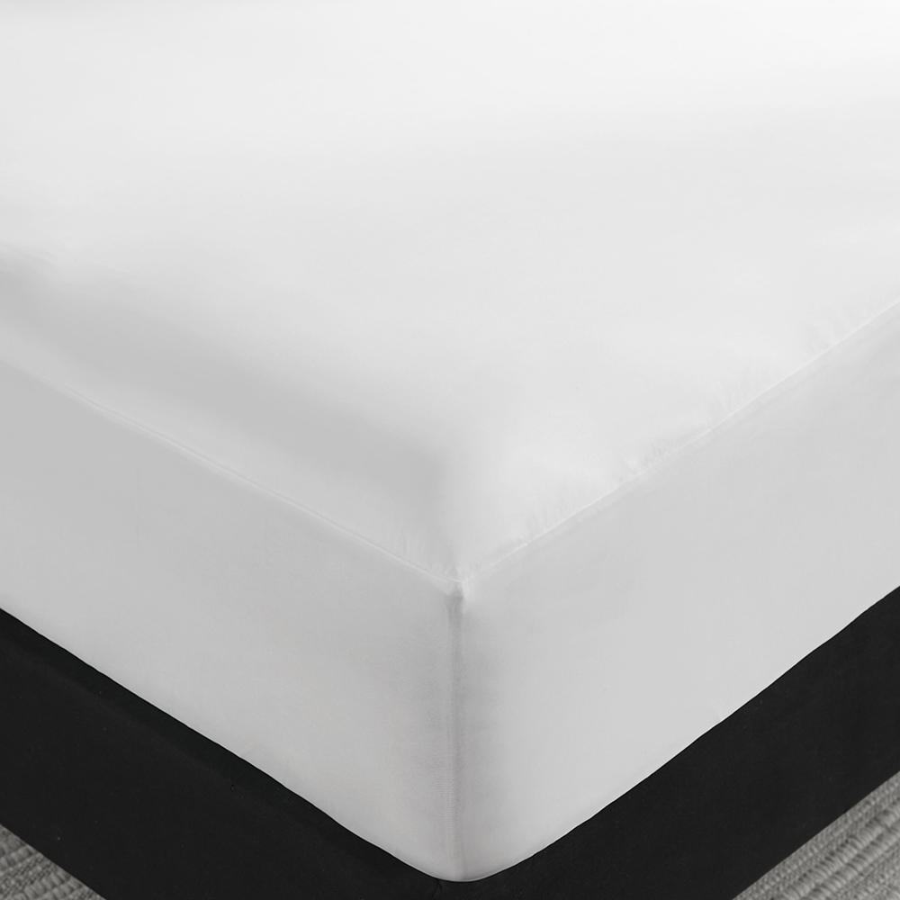 Cool/Warm Reversible Waterproof and Stain Release Mattress Pad. Picture 1