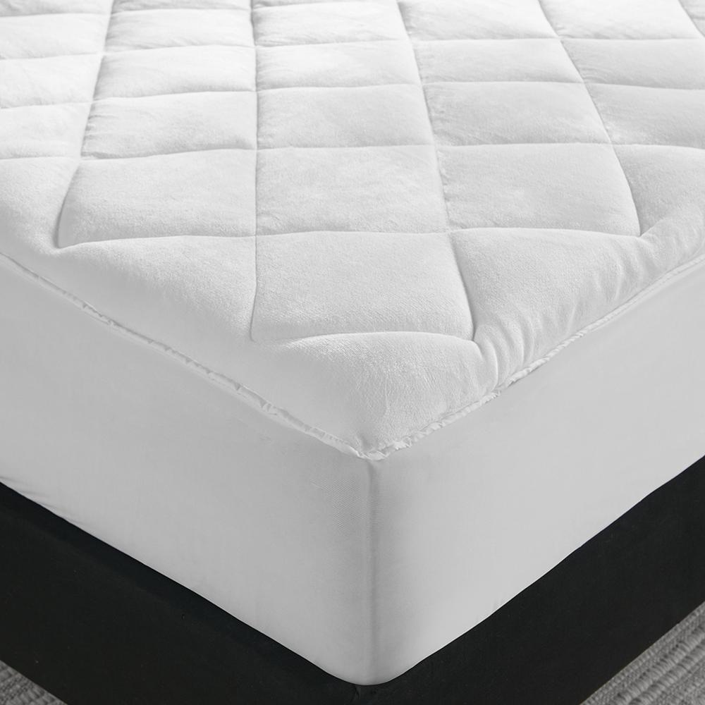 Cool/Warm Reversible Waterproof and Stain Release Mattress Pad. Picture 5