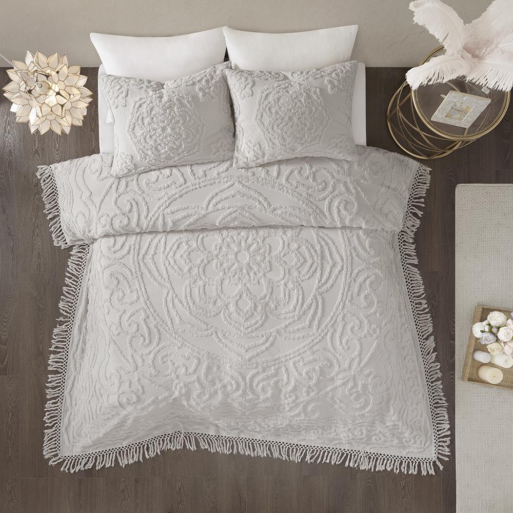 100% Cotton Tufted Chenille Coverlet Set,MP13-5884. Picture 4