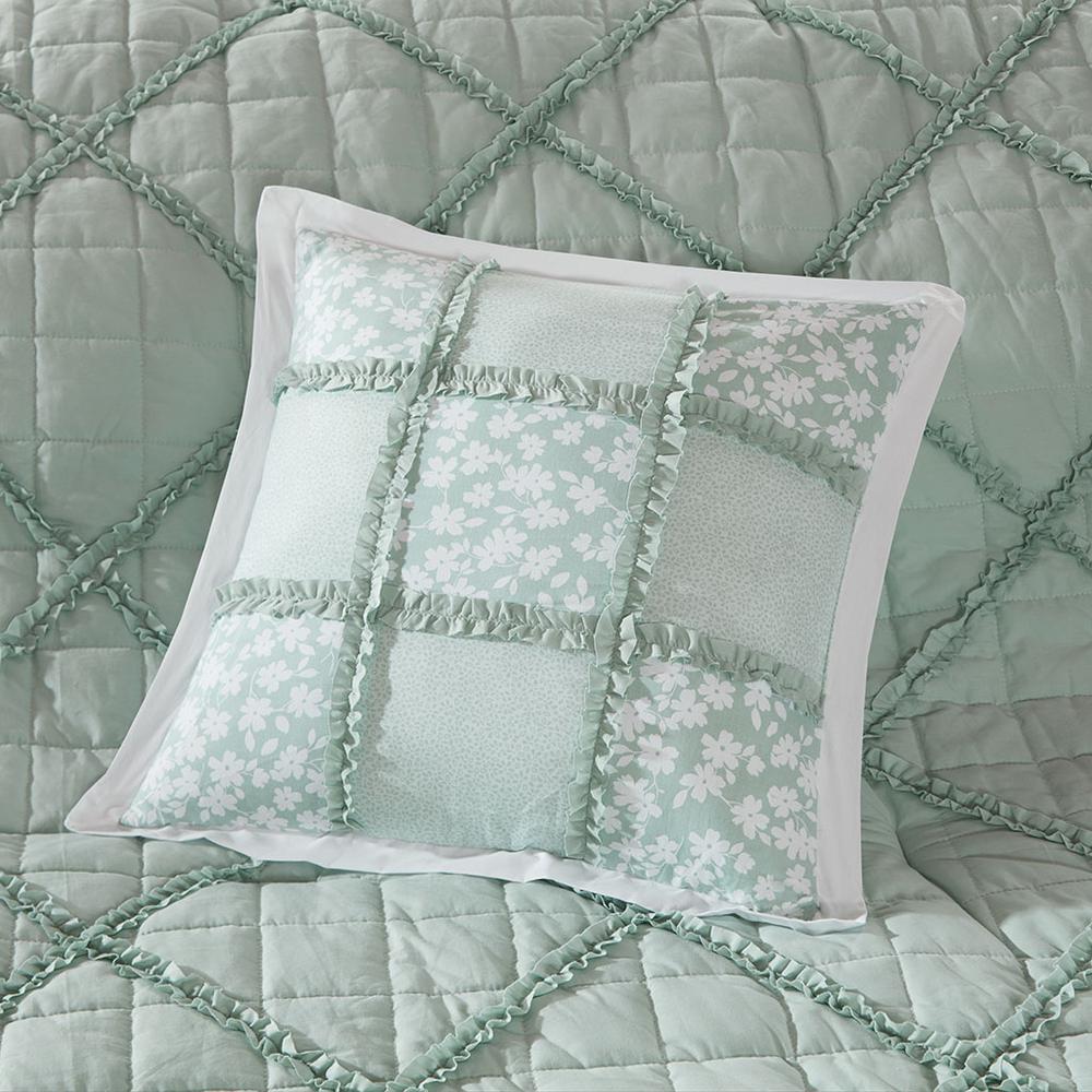 9 Piece Cotton Percale Comforter Set. Picture 1