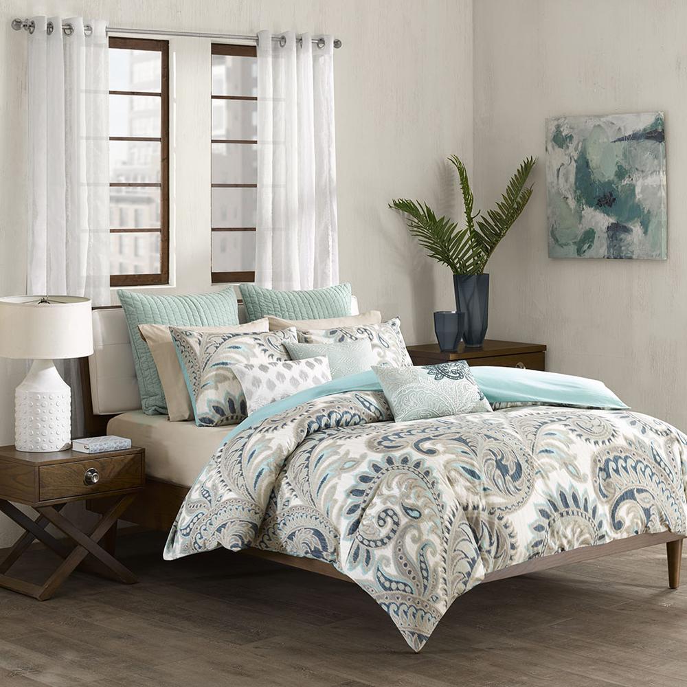 100% Cotton Printed Comforter Bedding Set,II10-090. Picture 2