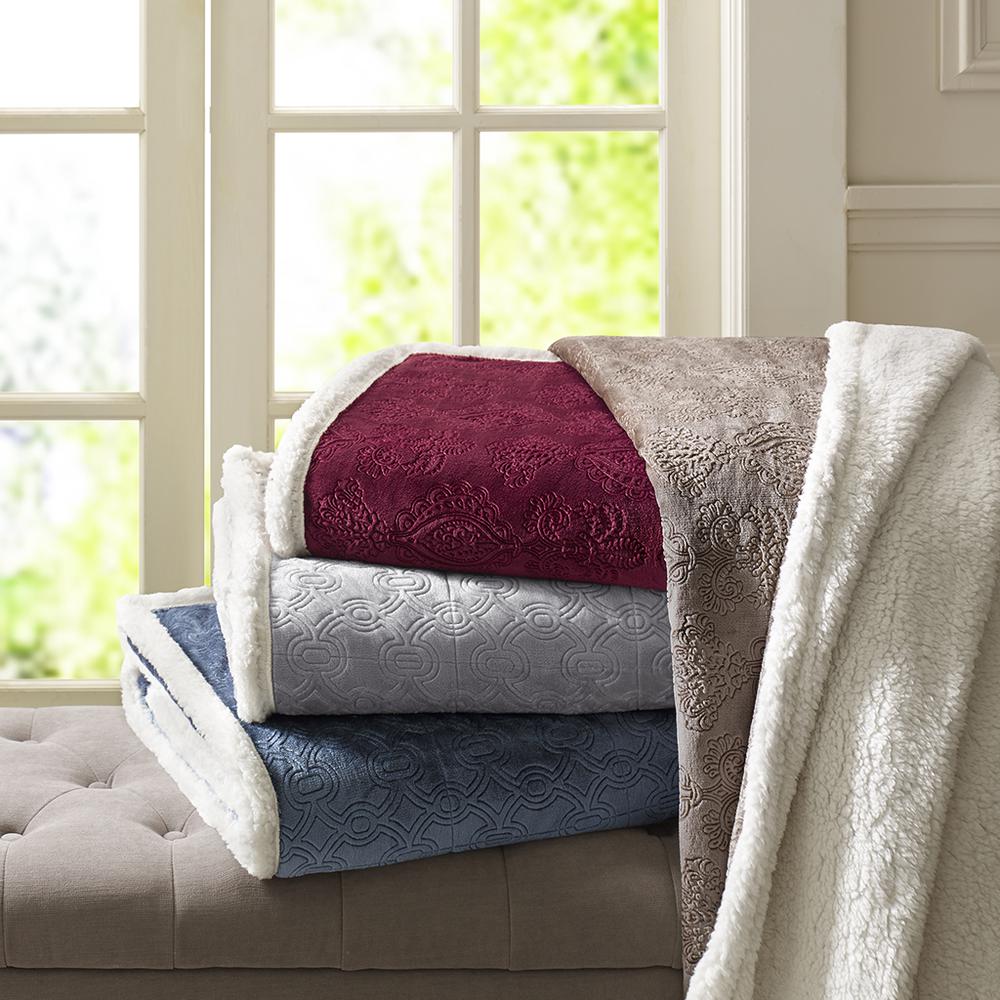 Luxurious Textured Plush Oversized Throw Blanket, Belen Kox. Picture 1