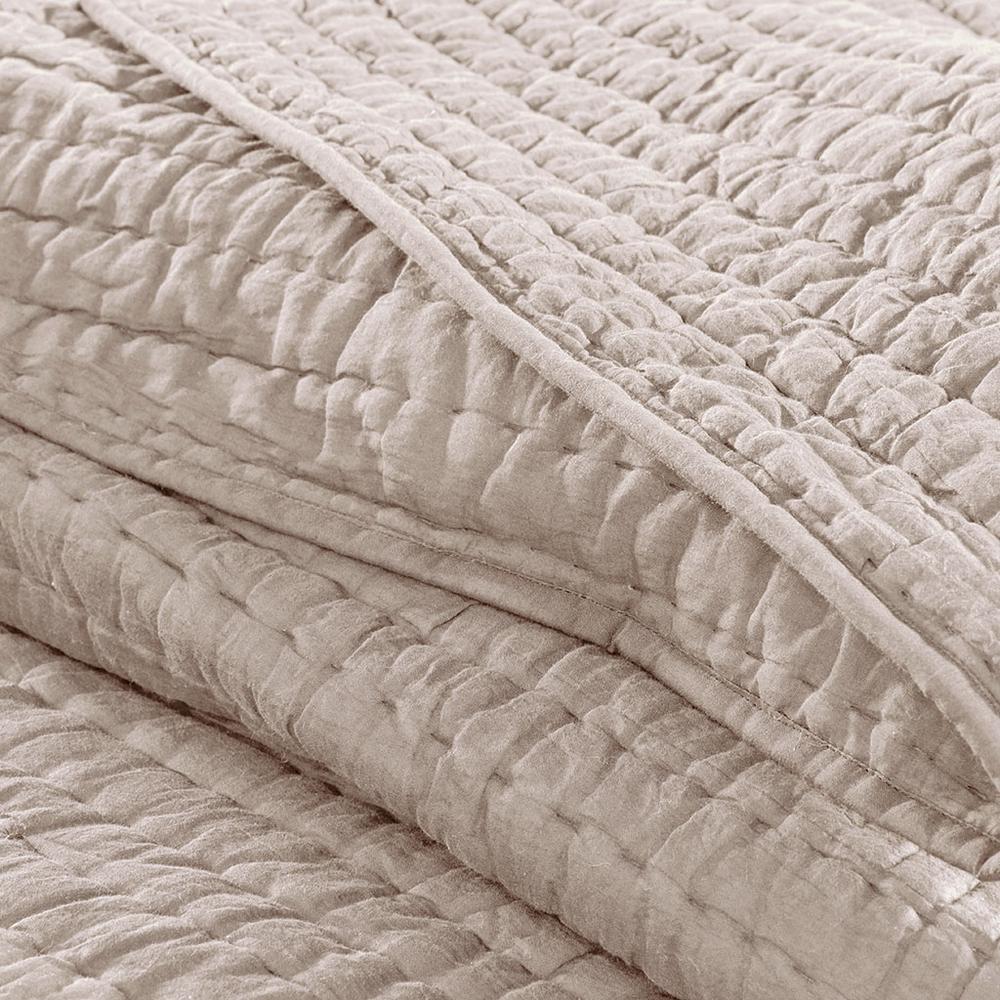 100% Cotton Hand Quilted Coverlet Set,MPS13-348. Picture 10