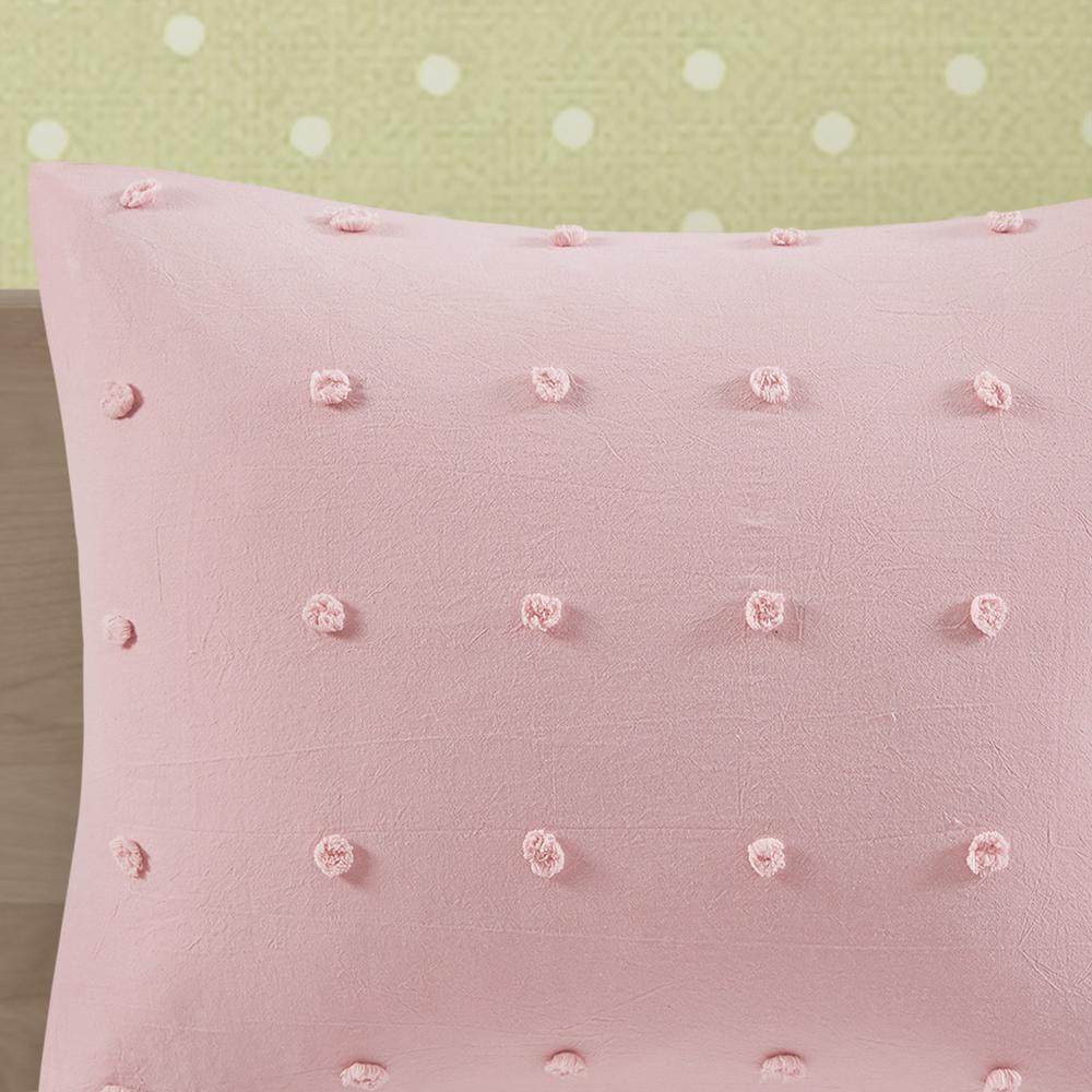 100% Cotton Jacquard Pom Pom 5pcs Comforter Set,UHK10-0123. Picture 12
