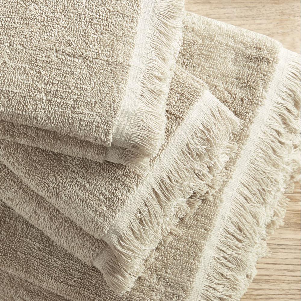 Cotton Dobby Slub 6 Piece Towel Set. Picture 5