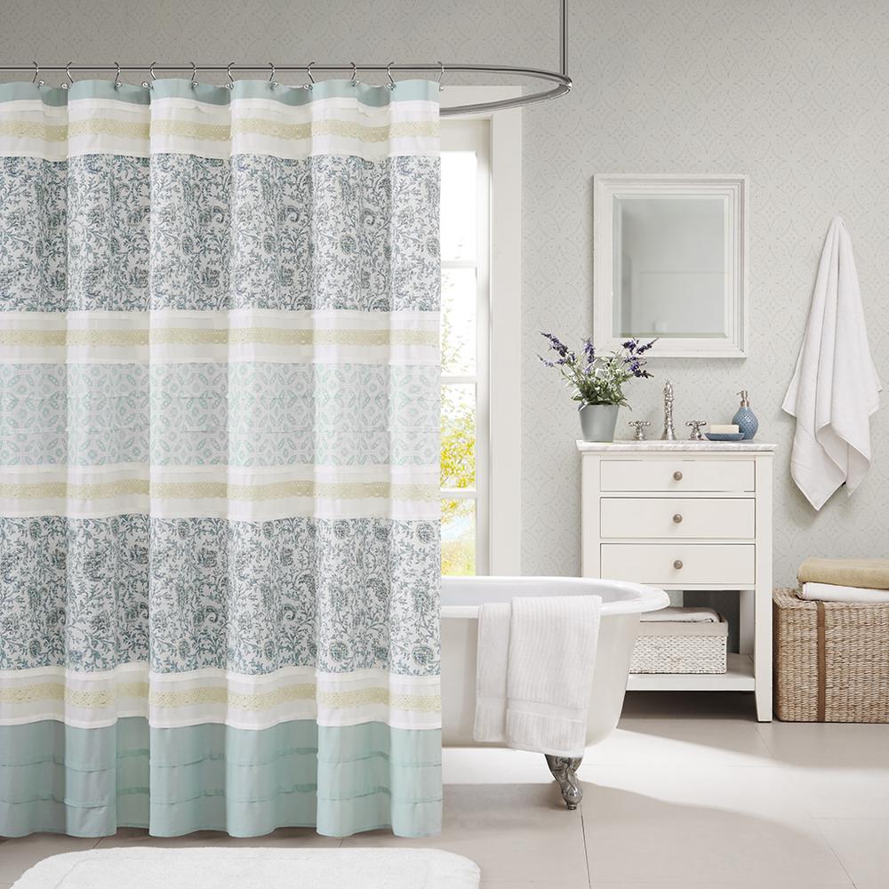 Cotton Shower Curtain. Picture 4