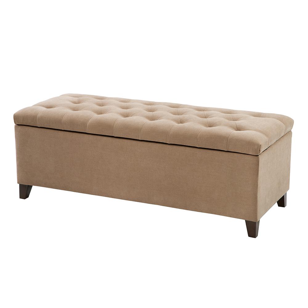 Tufted Top Soft Close Storage Bench. Picture 4