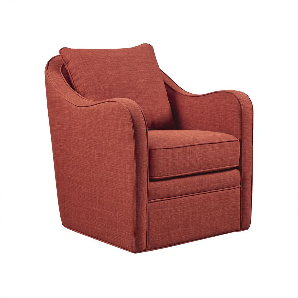 Wide Seat Swivel Arm Chair. Picture 1