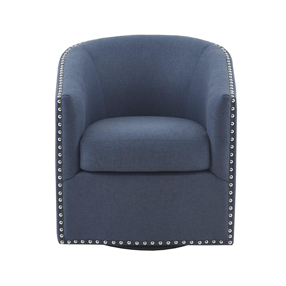 Blue Barrel Swivel Chair, Belen Kox. Picture 2
