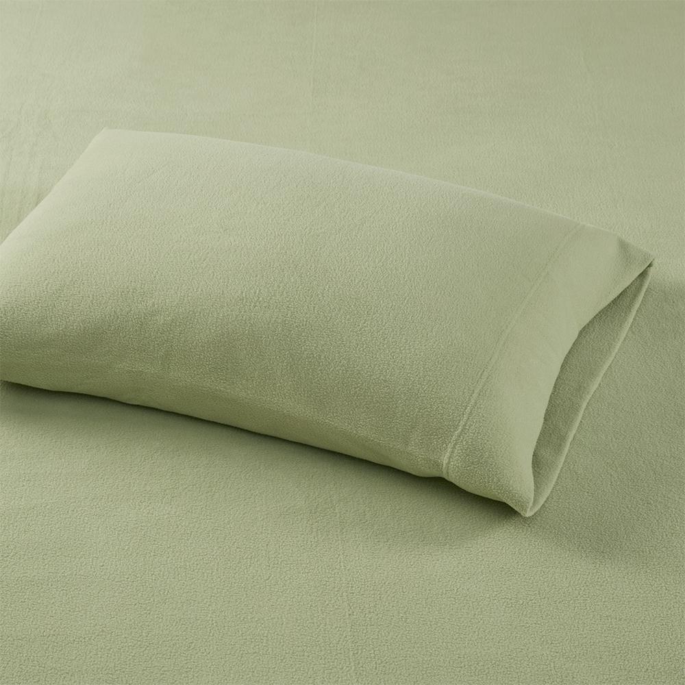 100% Polyester Knitted Micro Fleece Solid Sheet Set,PC20-007. Picture 1