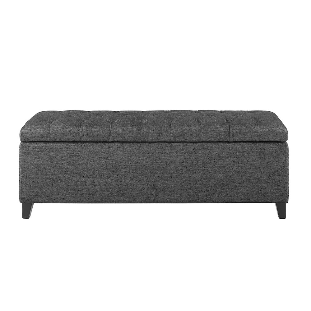 Tufted Top Soft Close Storage Bench. Picture 2