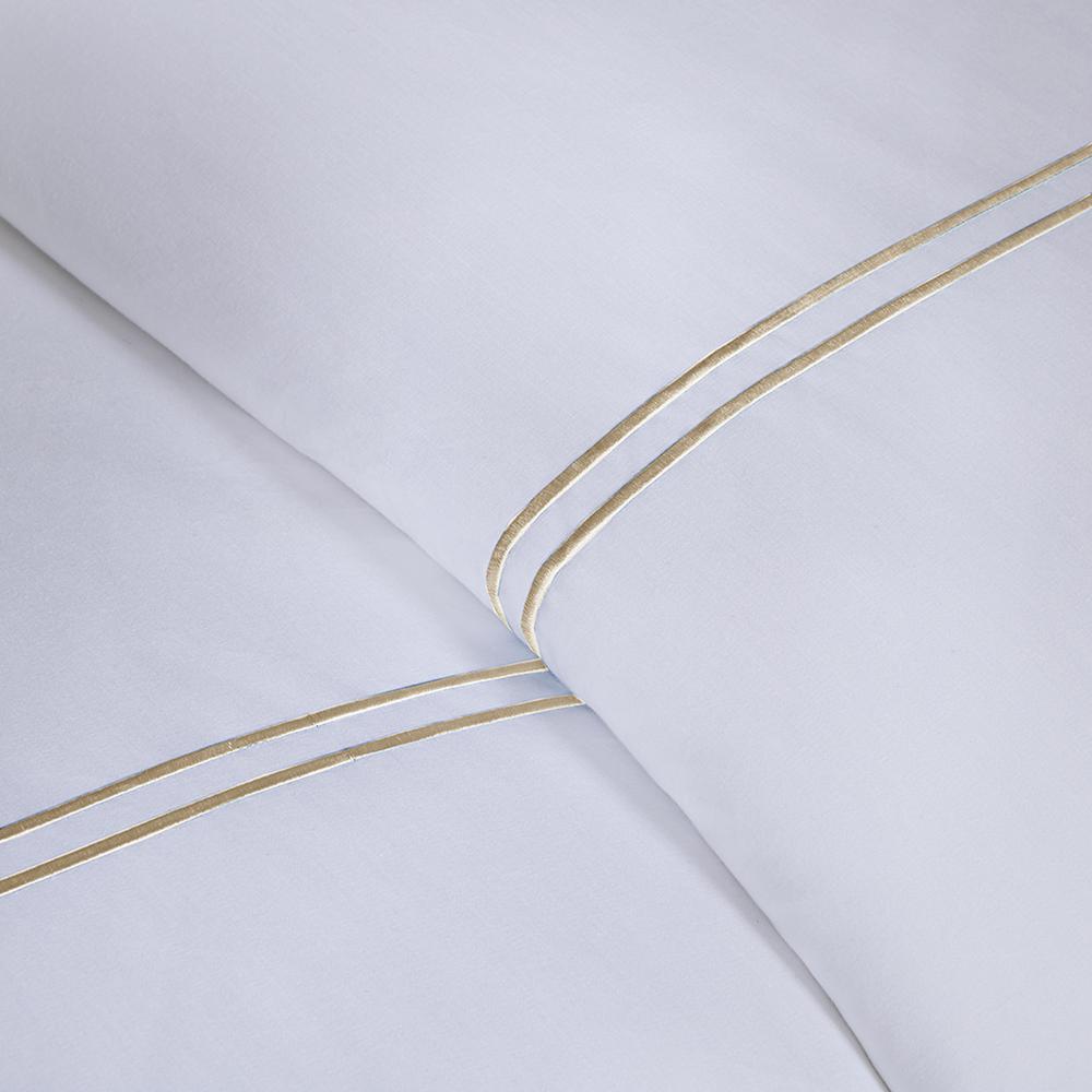 100% Cotton Sateen Embroidered Duvet Cover Set,MPS12-098. Picture 1