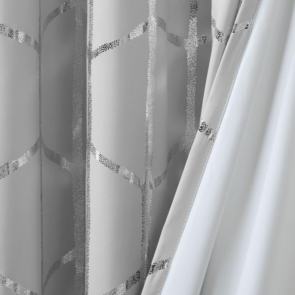 Enchanting Metallic Total Blackout Curtain Panel, Belen Kox. Picture 3