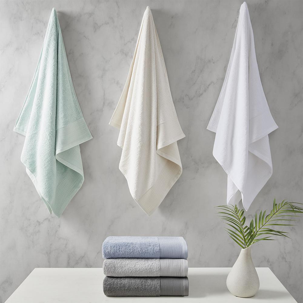 Cotton Tencel Blend Antimicrobial 6 Piece Towel Set. Picture 2