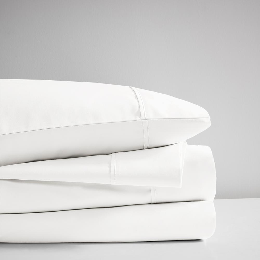 Wrinkle Resistant Cotton Sateen Sheet Set. Picture 3