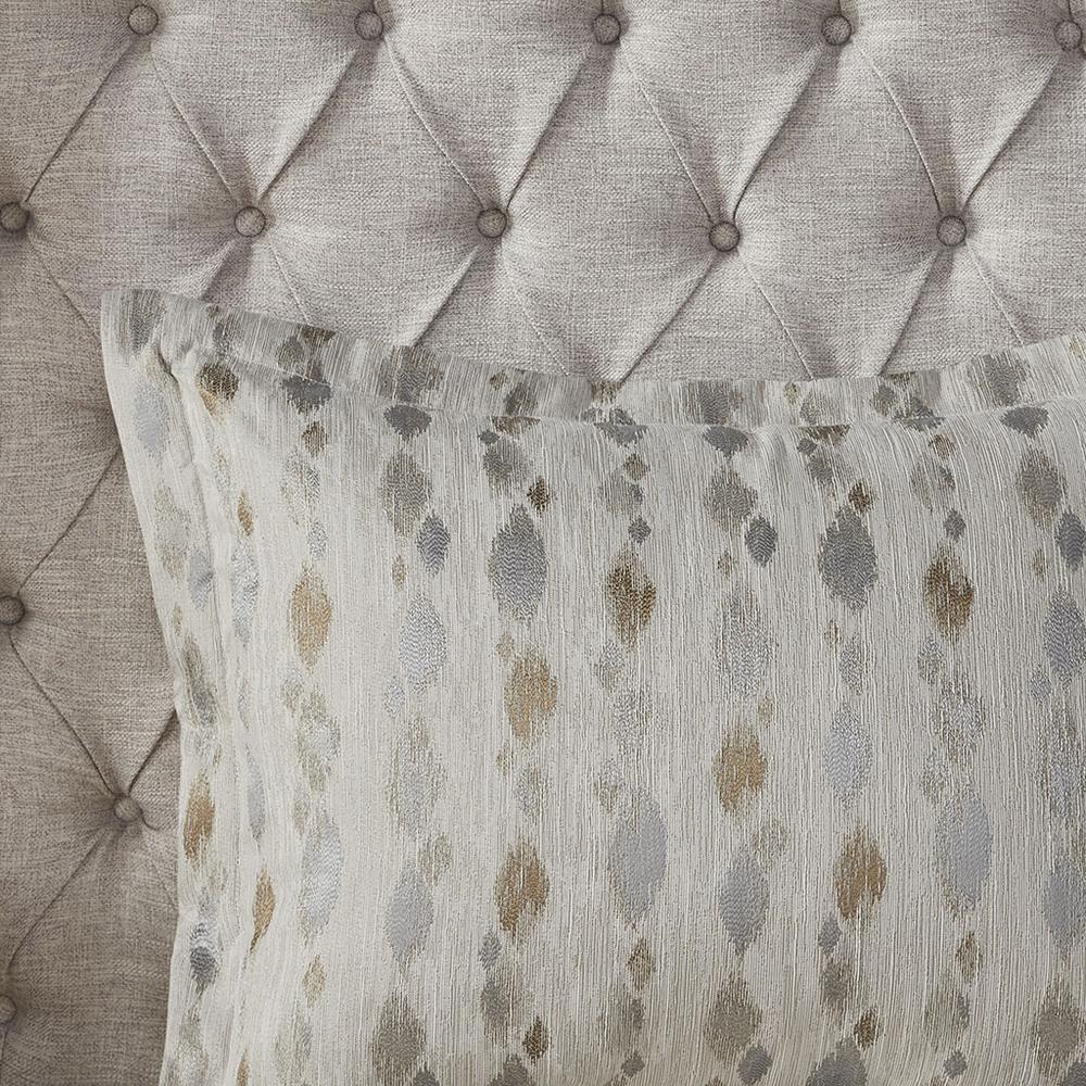 Taupe/Gold Chic Comforter Set, Belen Kox. Picture 6