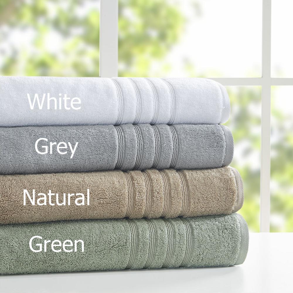 Sustainable Antimicrobial Bath Towel 6 Piece Set. Picture 5