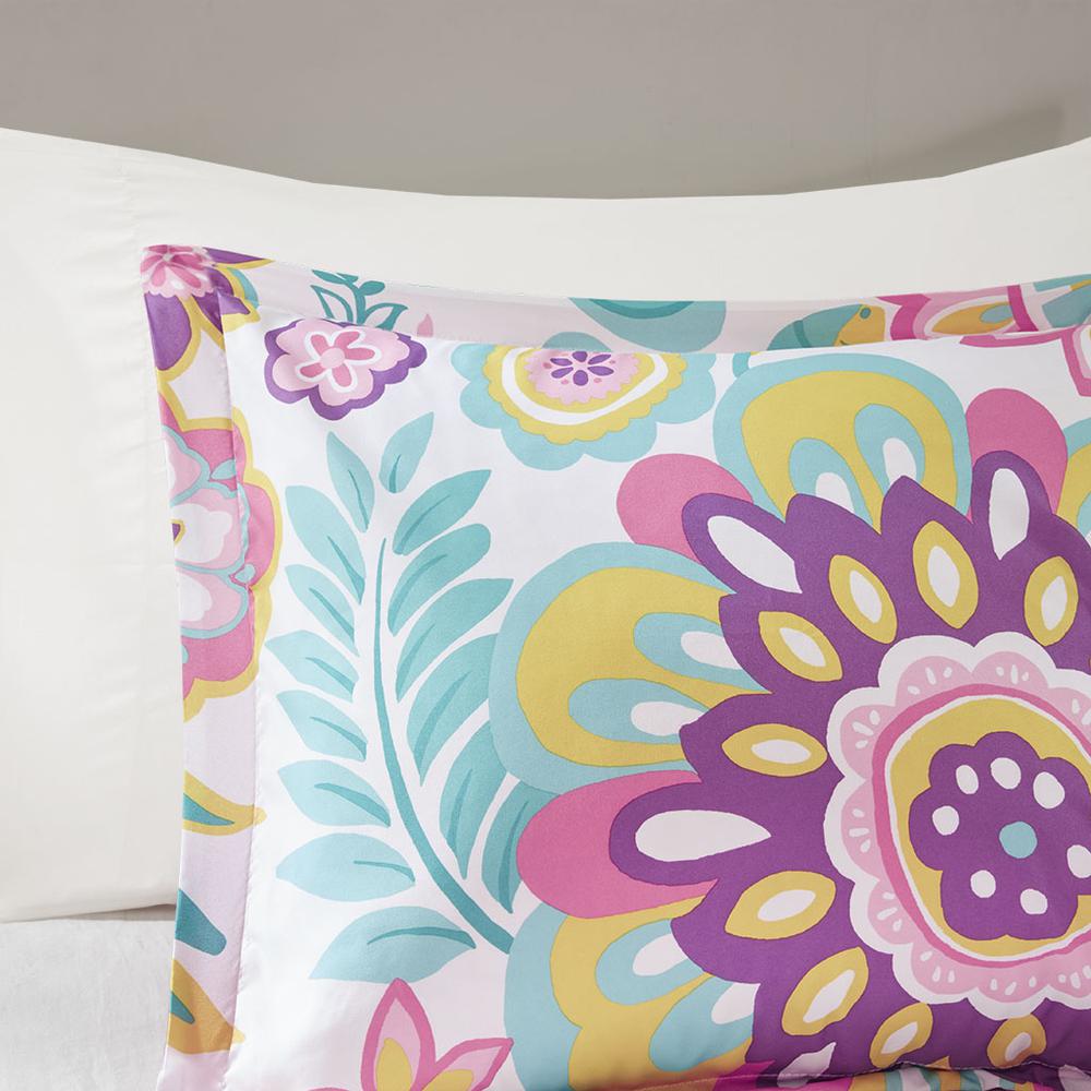 Camille's Enchanting Blooms 4-Piece Printed Floral Comforter Set, Belen Kox. Picture 3