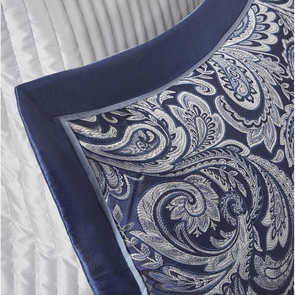100% Polyester Jacquard 12-Piece Comforter Set, Belen Kox. Picture 3