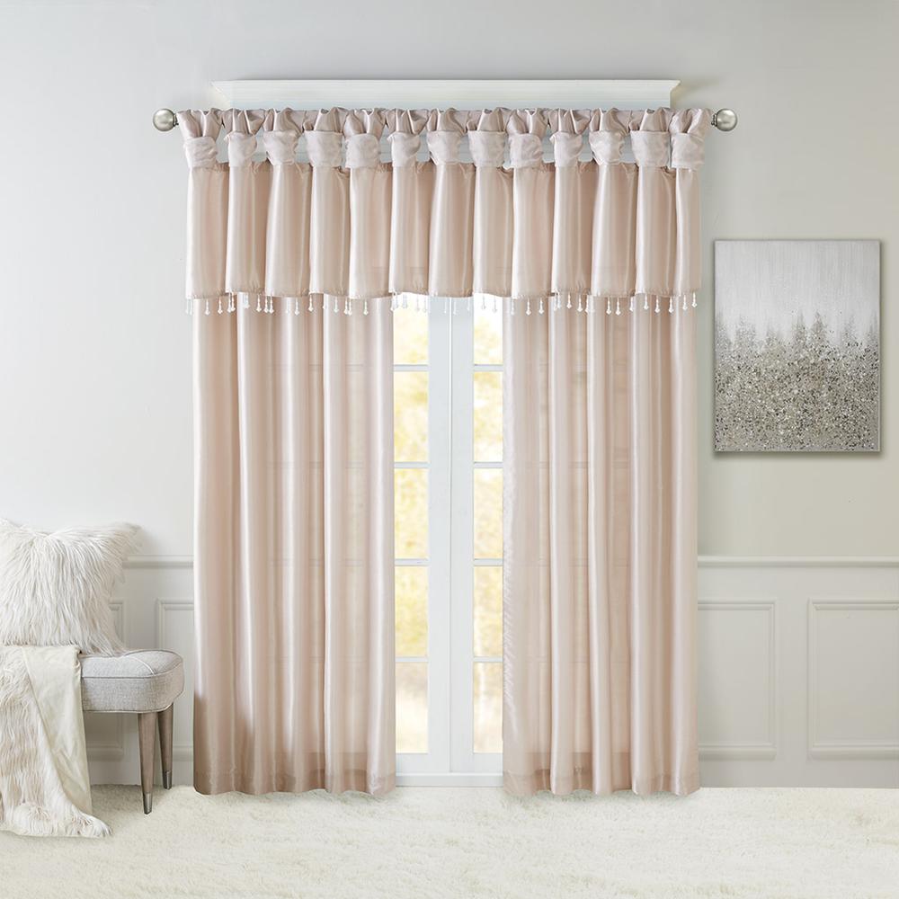 100% Polyester Twist Tab Lined Window Curtain,MP40-6322. Picture 14