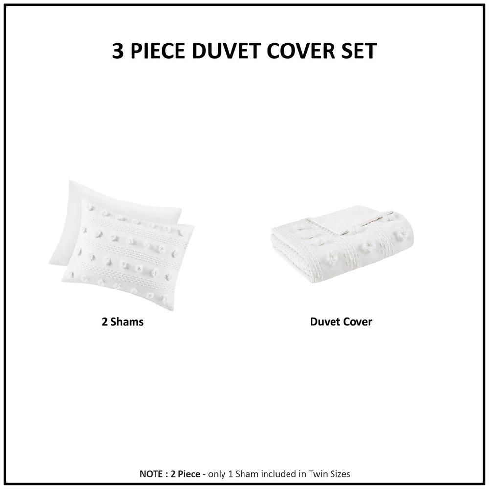 Clip Jacquard Duvet Cover Set. Picture 3