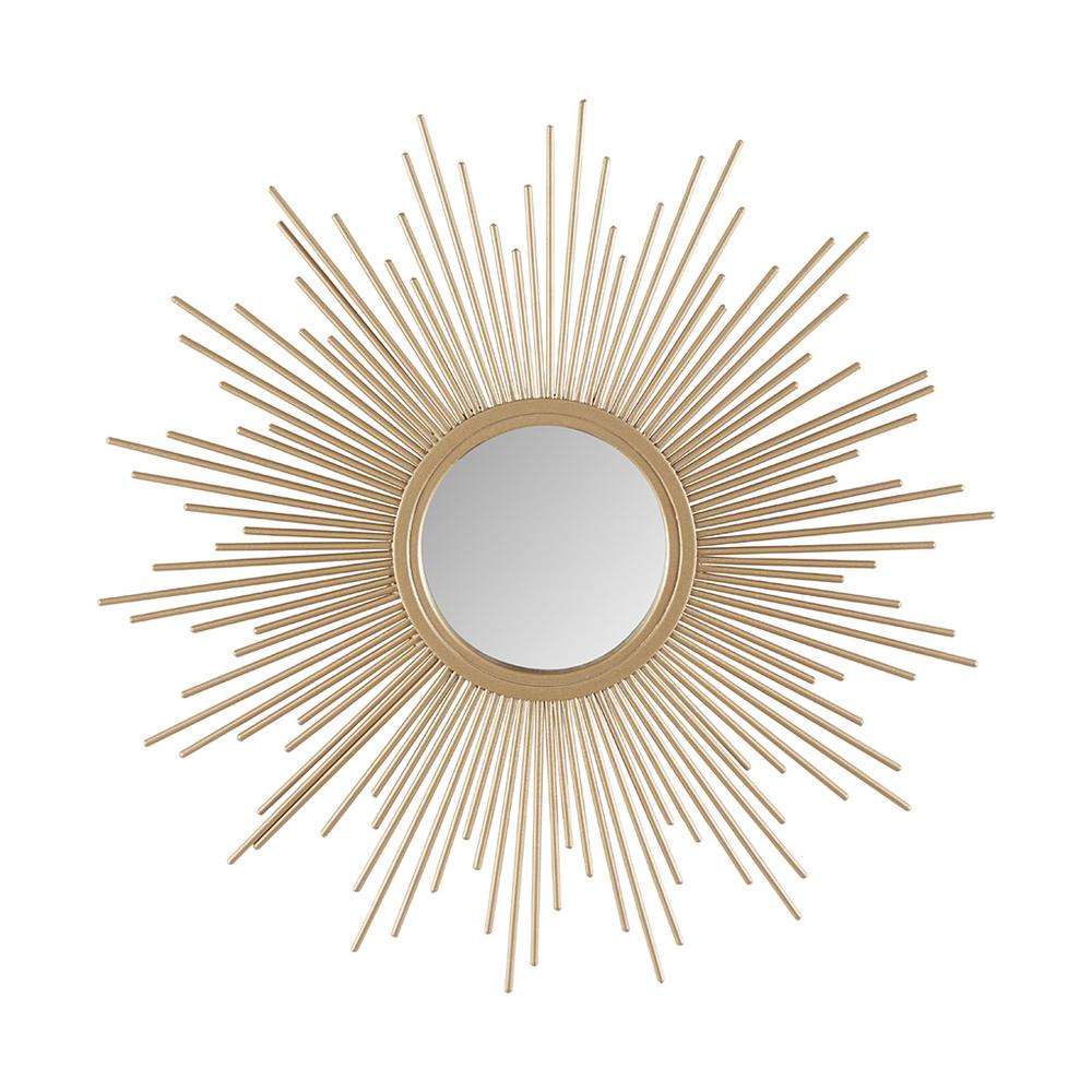 Golden Sunburst Sphere Mirror, Belen Kox. Picture 1