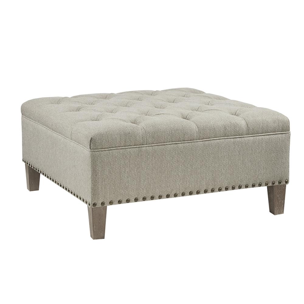 Tufted Square Cocktail Ottoman. Picture 2