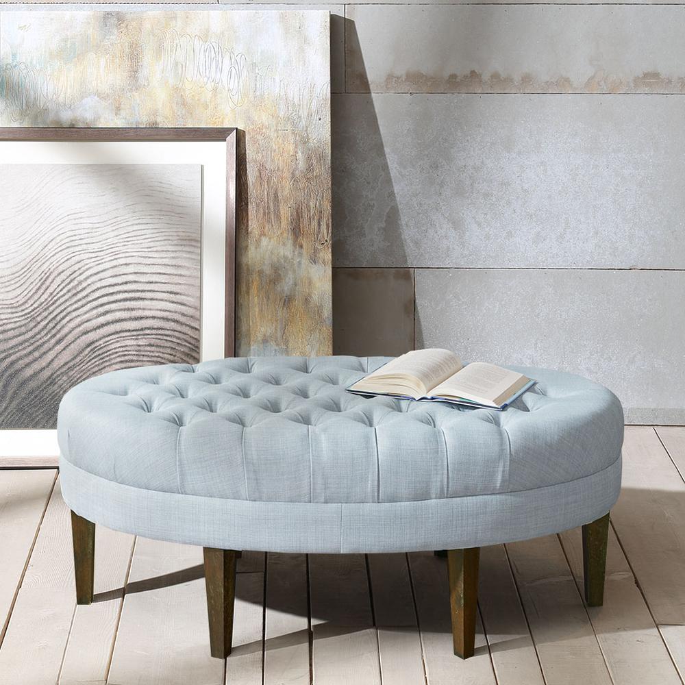 Surfboard Tufted Ottoman. Picture 4