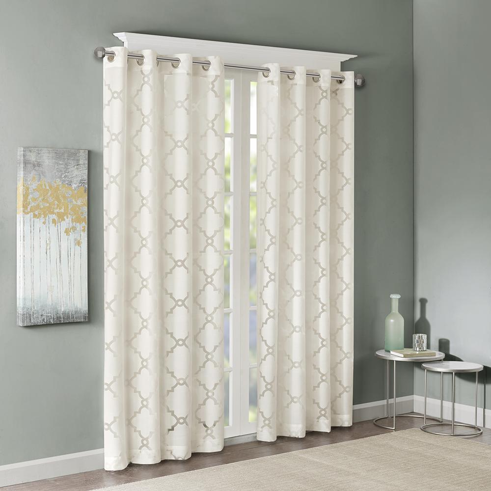 Fretwork Burnout Sheer Panel,MP40-3776. Picture 2