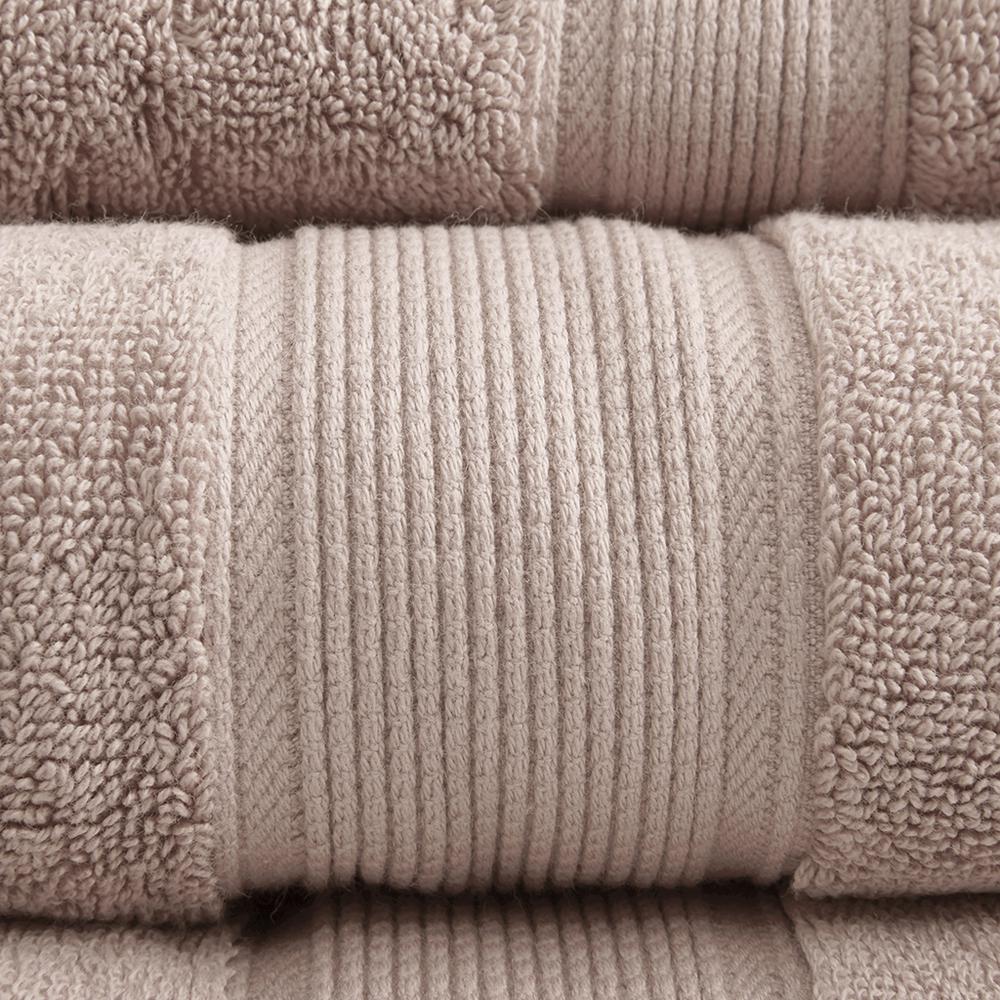 100% Cotton 8 Piece Antimicrobial Towel Set. Picture 2