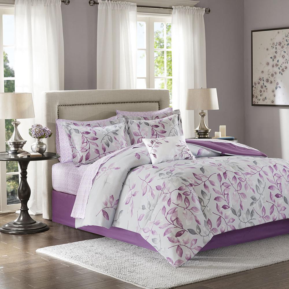 7 Piece Comforter Set with Cotton Bed Sheets. Picture 4