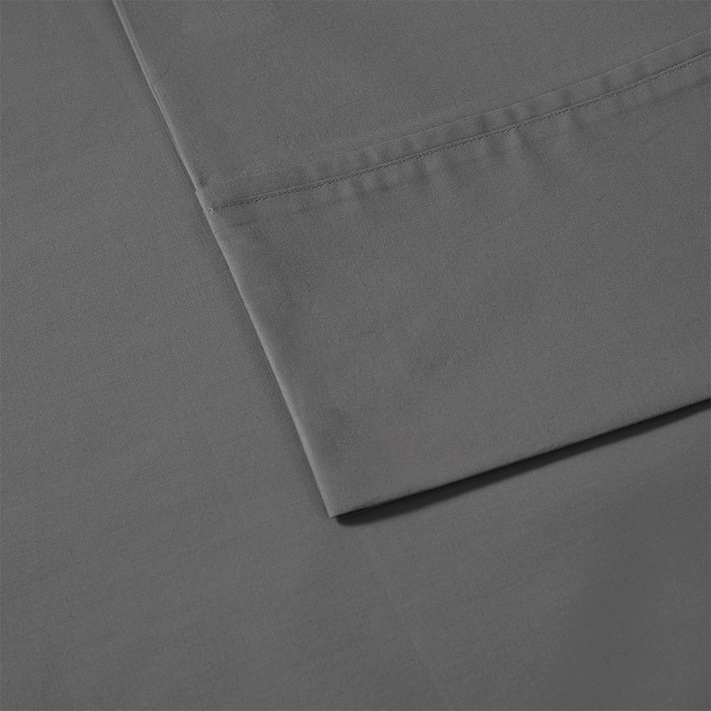 Cotton Sheet Set Charcoal 373. Picture 2