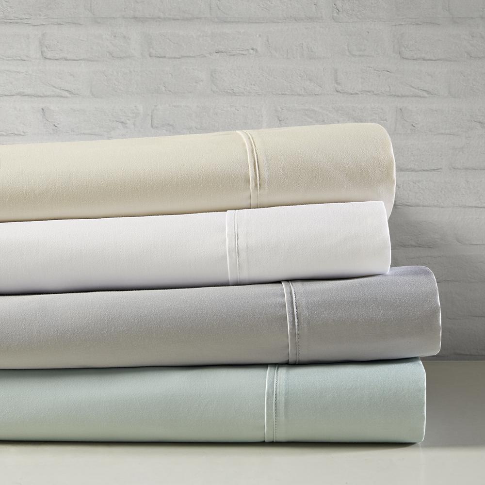 Wrinkle Resistant Cotton Sateen Sheet Set. Picture 2