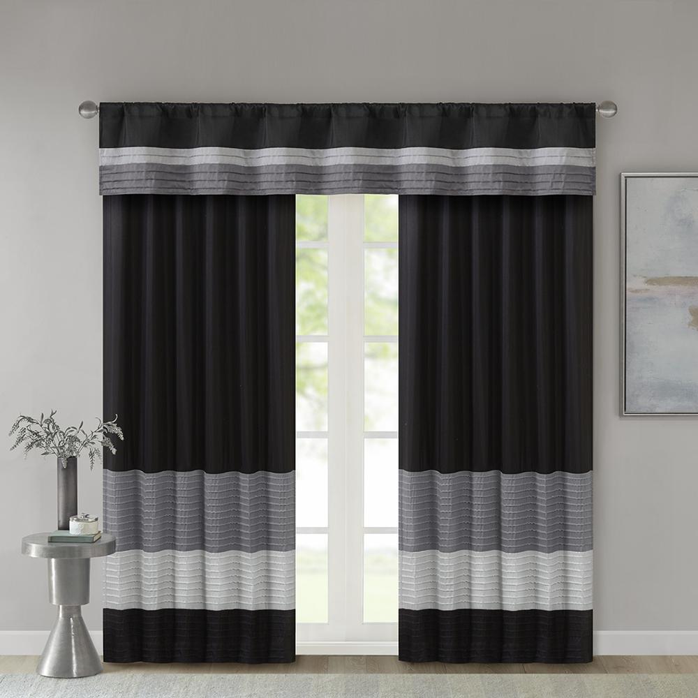 Polyoni Pintuck Window Valance. Picture 3
