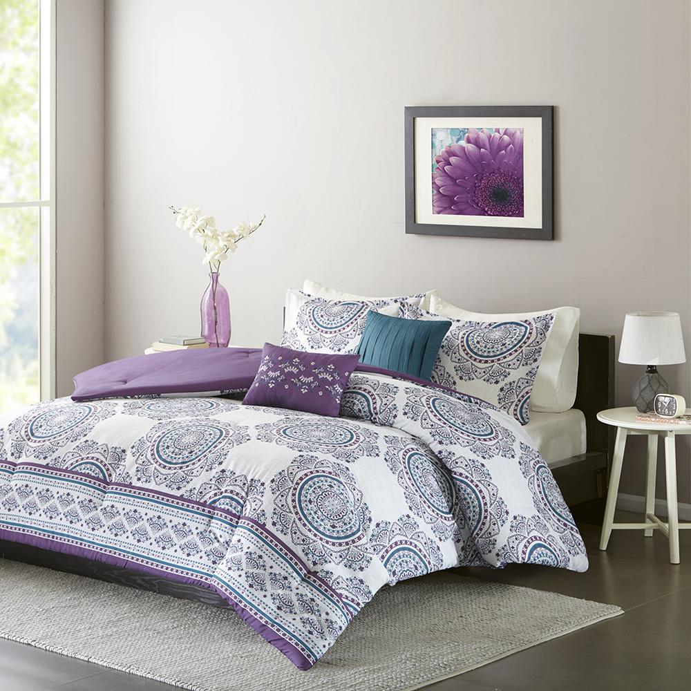 100% Polyester Microfiber Printed Comforter Set,ID10-921. Picture 1
