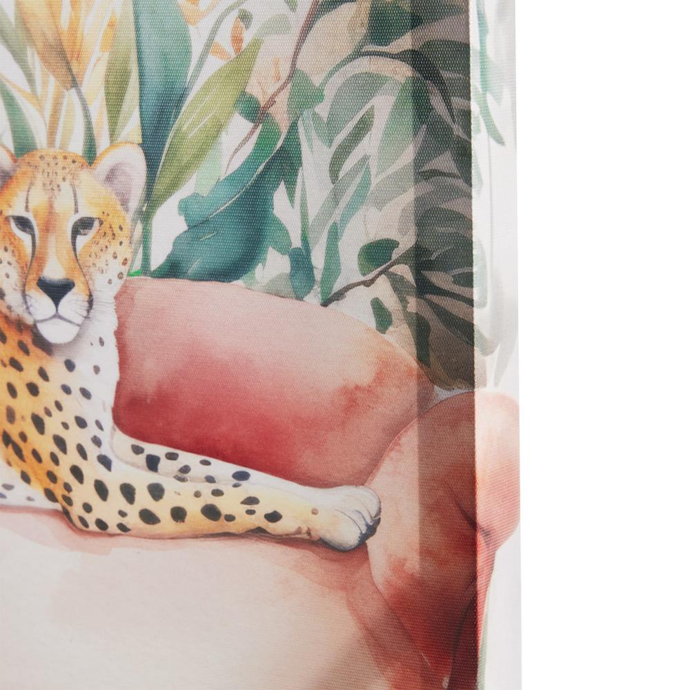 Jungle Cheetah Canvas Wall Art. Picture 3