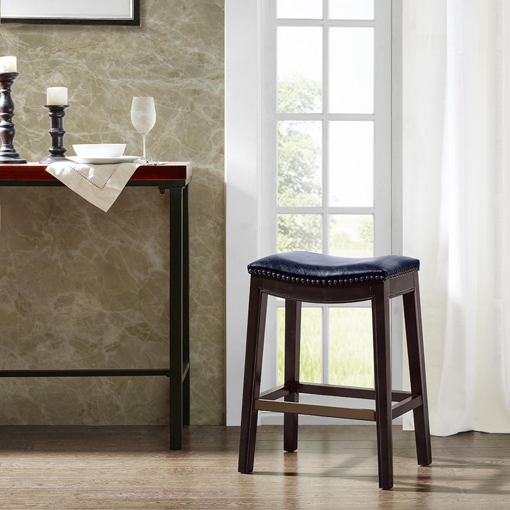 Belfast Saddle Counter Stool,FUR101-0039. Picture 2