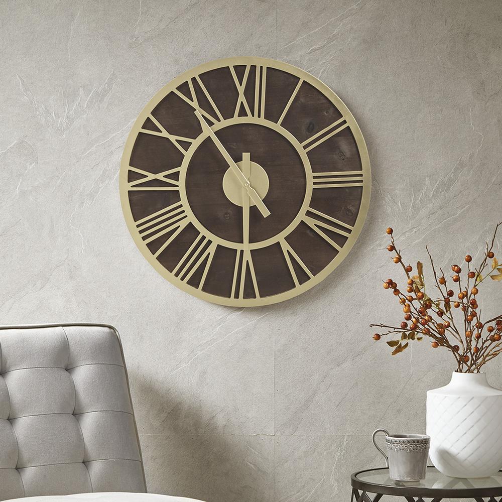 23.6" Wood Wall Clock. Picture 3