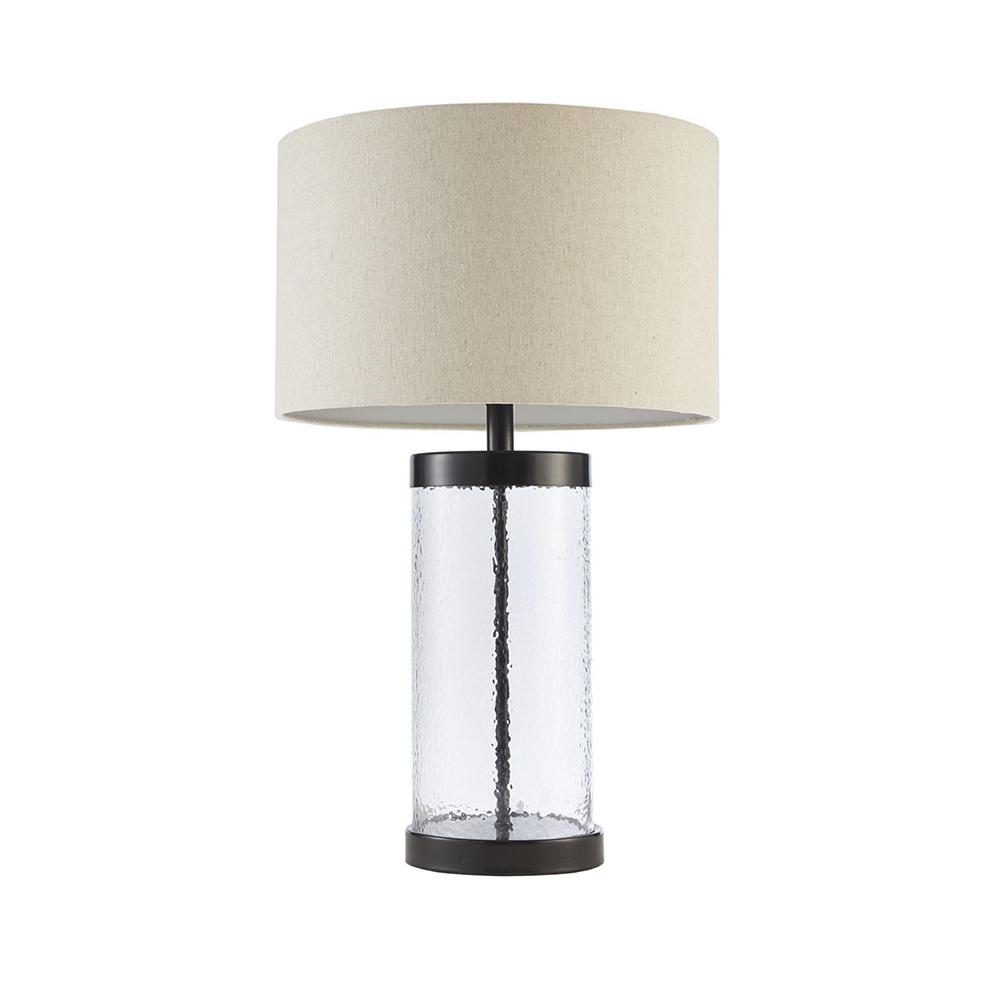 Glass Cylinder Table Lamp. Picture 1