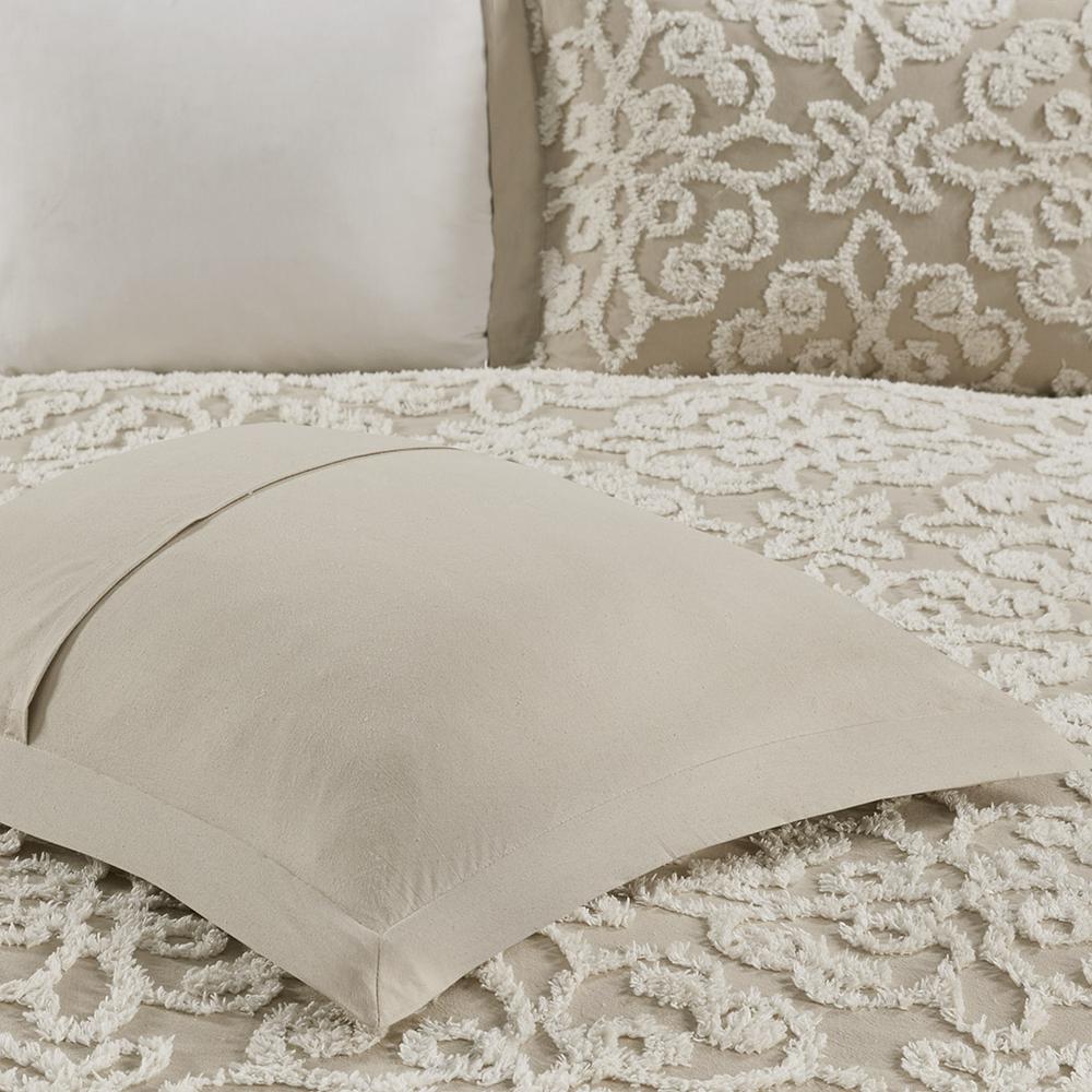 3 piece Tufted Cotton  bedspread  set. Picture 3