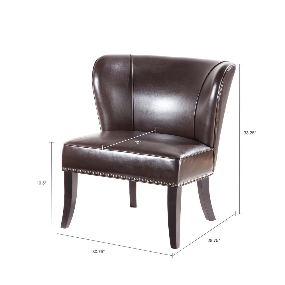 Hilton Armless Accent Chair,FPF18-0115. Picture 1