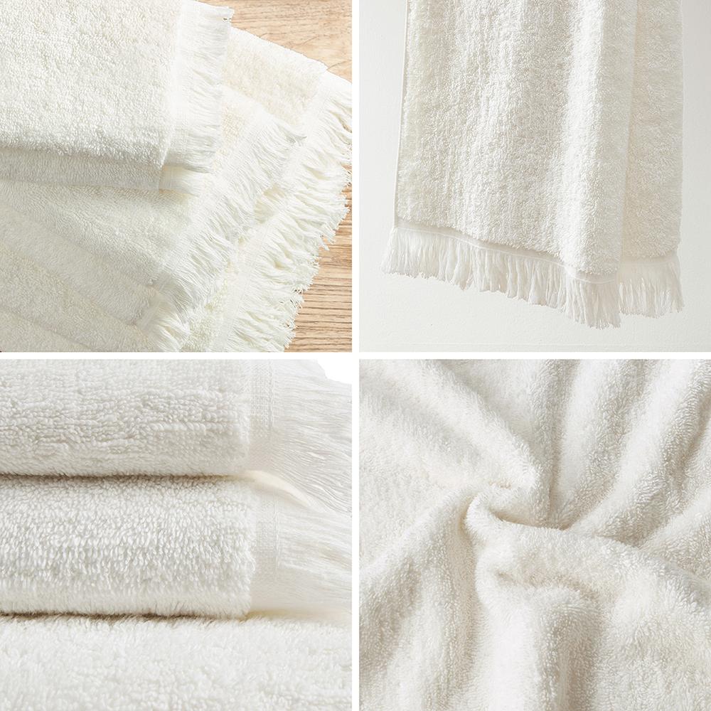 Cotton Dobby Slub 6 Piece Towel Set. Picture 3