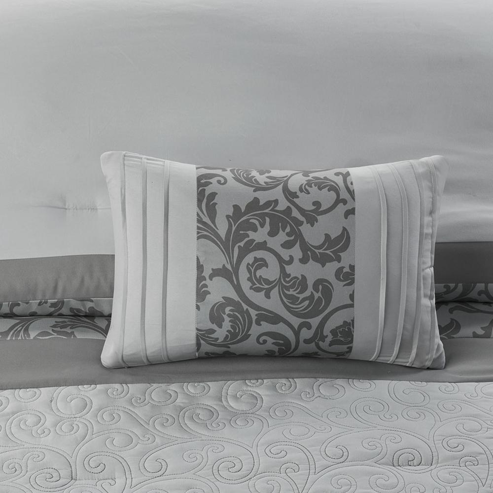 Graceful Embroidered 8-Piece Comforter Set, Belen Kox. Picture 4