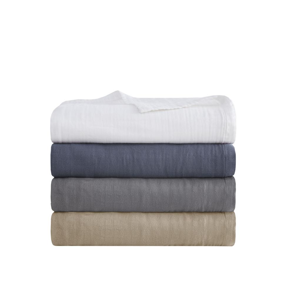 100% Cotton Lightweight Blanket. Picture 1