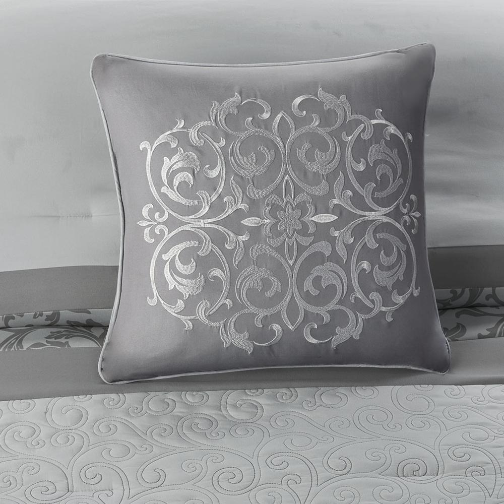 Graceful Embroidered 8-Piece Comforter Set, Belen Kox. Picture 3